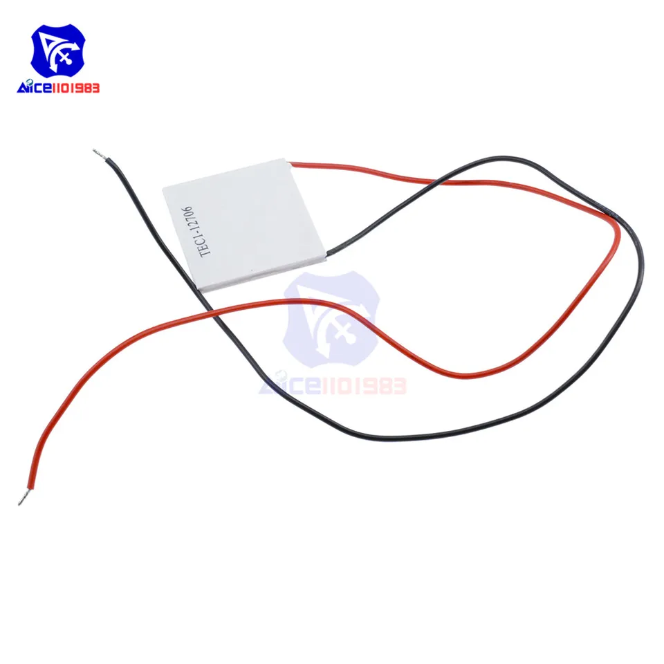 Module Peltier TEC1-12706 - 60W 12V, Refroidissement Actif, 1 Pièce