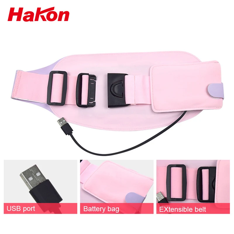 

Heat Pads for Pain During Menstruation Heating Pad With Massage 30℃-65℃ 3 Heat-settings Home Using Health Care Belt