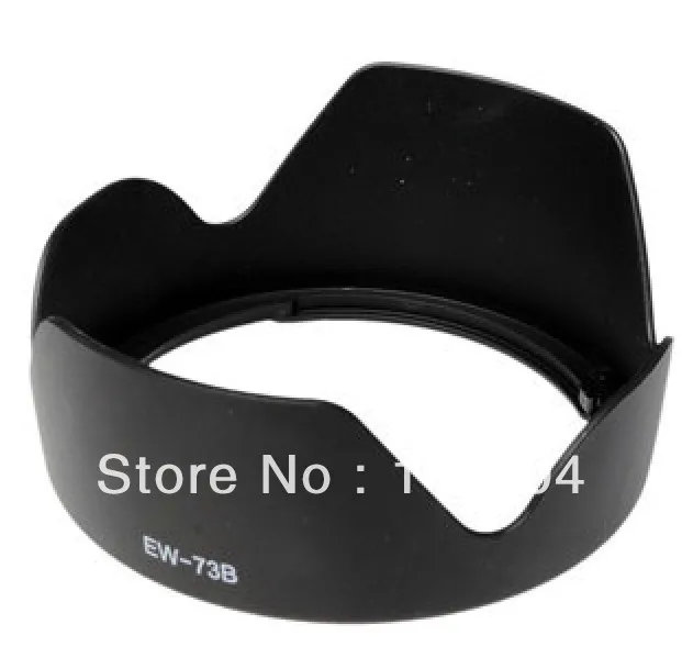 100 PCS/LOT FREE SHIPPING EW 73B  EW73B EW-73B Lens Hood for Canon EF-S 18-135mm f/3.5-5.6 IS