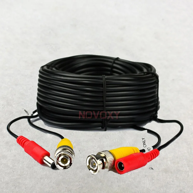 5 ~ 60M Video Power Cable Voor Security Camera Surveillance Bnc Kabel