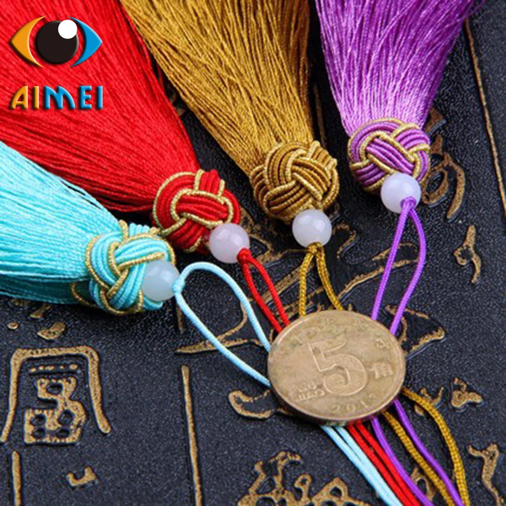 Trumpet Pineapple Cap Tassel Trailer High-End Crafts Tassel Chinese Knot Pendant Ornament Car Hanging Lantern Curtain Ornaments