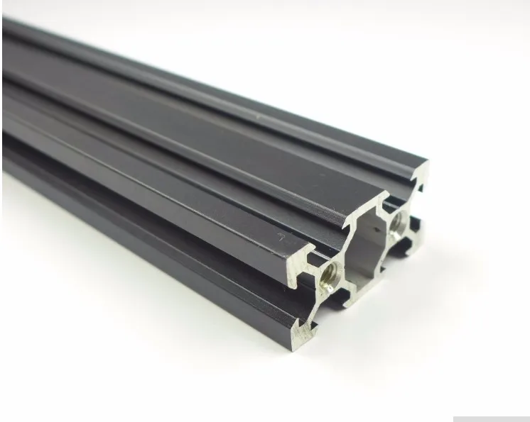 2040 aluminum extrusion profile european standard 2040 v-slot black length 350mm aluminum profile workbench 1pcs