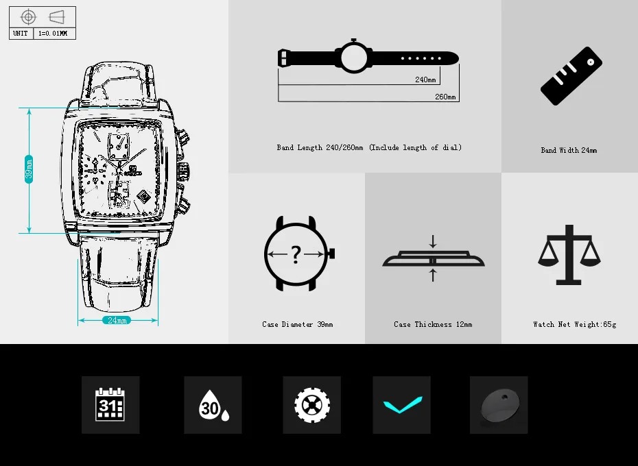 Acquista VA VA VOOM orologio al quarzo da uomo 3ATM impermeabile moda originale movimento al quarzo con calendario orologio cronografo per banchetti in acciaio inossidabile in Italia a partire da 9.56 Acquista VA VA VOOM orologio al quarzo da uomo 3ATM impermeabile moda originale movimento al quarzo con calendario orologio cronografo per banchetti in acciaio inossidabile in Italia a partire da 9.56