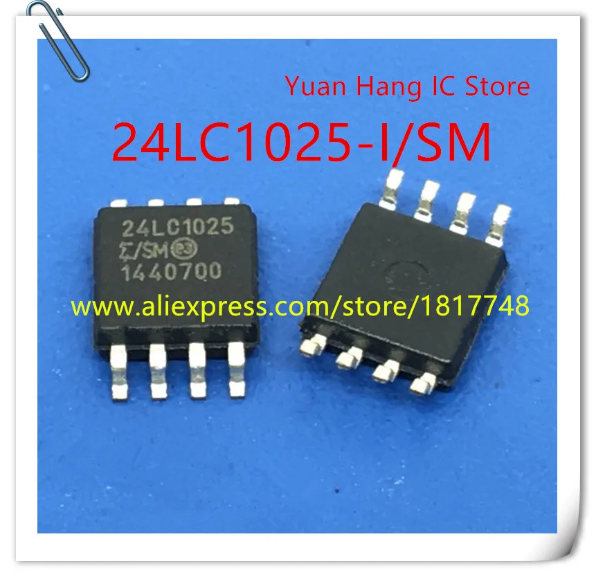 10 قطعة/الوحدة 24LC1025-I/SM 24LC1025-I 24LC1025 SOP-8 جديد