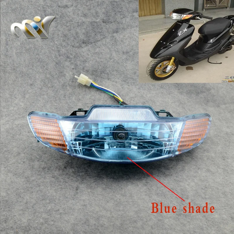 motorcycle lights motorcycle headlights white blue headlight for Honda DIO 50cc ZX AF34 AF34.5 AF 34 AF 34.5 Motorcycle scooter