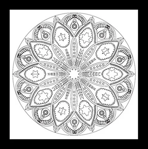 135 pages Mandalas:Coloring for Artists Kids adult coloring book Reduce stress art book