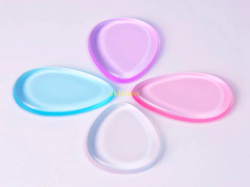 Esponja de maquiagem em silicone waterdrop para base líquida, creme bb, 1200