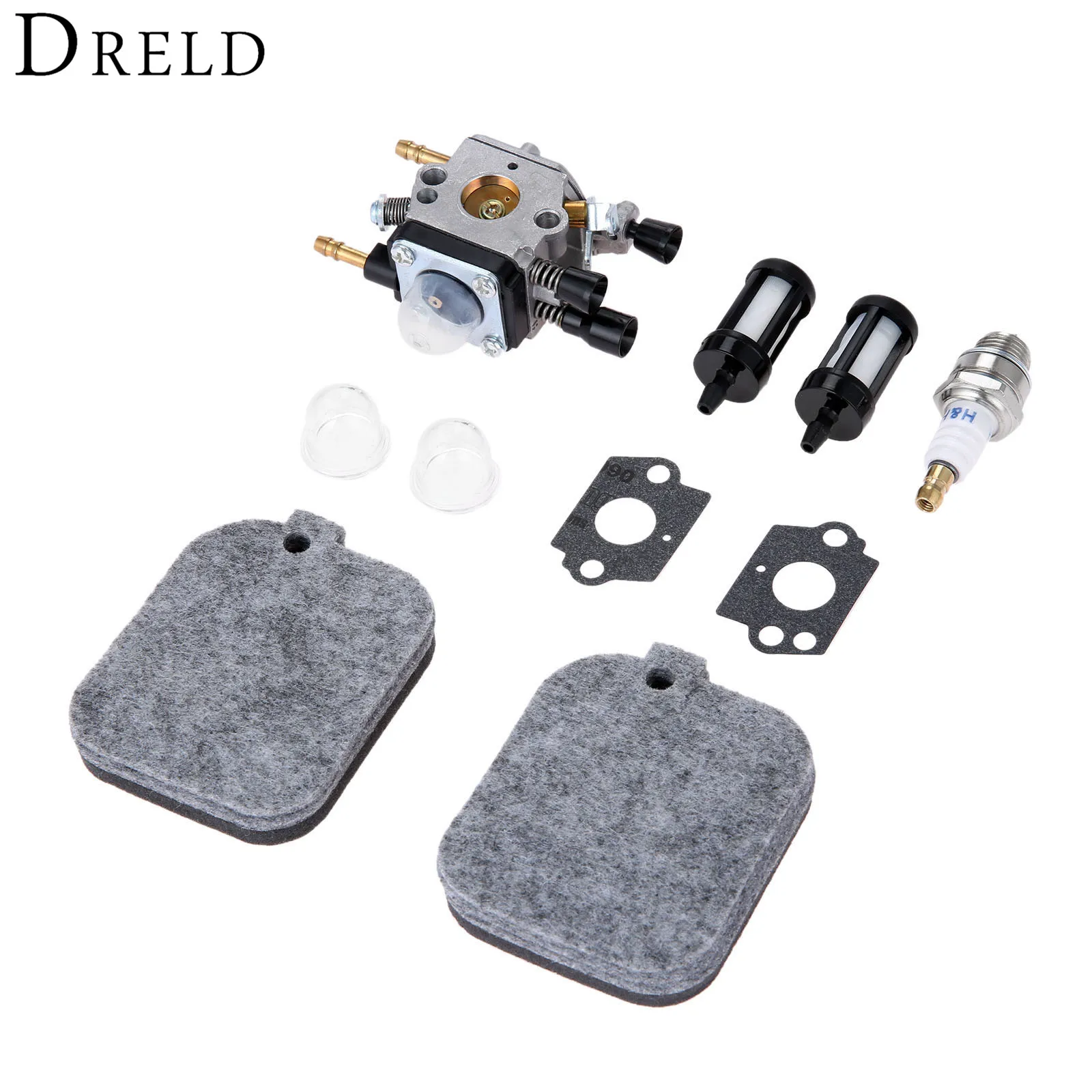 DRELD-공기 필터와 연료 필터 점화 플러그, Stihl 송풍기 BG45 BG46 BG55 BG65 BG85 SH55 SH85 BR45C carb용
