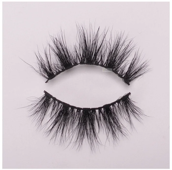 1 pair 3d stereoscopic mink eyelash Eyelashes Full Strip False eye Lashes hand made extension long style makeup accessories