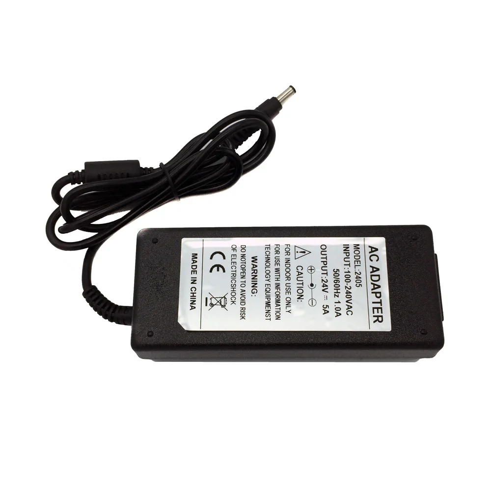 Unidad de fuente de alimentación LED de 24V, adaptador de corriente 2A 3A 4A 5A, 110V, 220V CA a 24 voltios CC para tira de luces LED CCTV, transformador UE, EE. UU., Reino Unido y AU