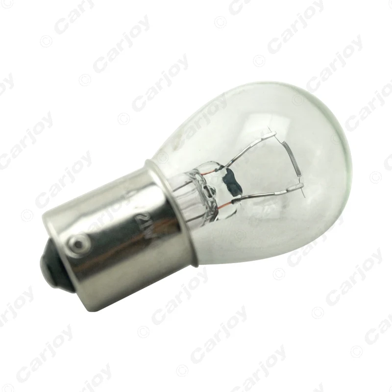 LEEWA 10pcs 1156 BA15S S25 P21W 12V Car Clear Glass Lamp Turn Tail Bulb Auto Indicator Halogen Lamp #CA2724