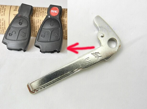 

20pcs/lot uncut blade MERCEDES-BENZ REPLACEMENT SMART KEY INSERT KEY BLADE,key blade for MERCEDES-BENZ 2005 W220