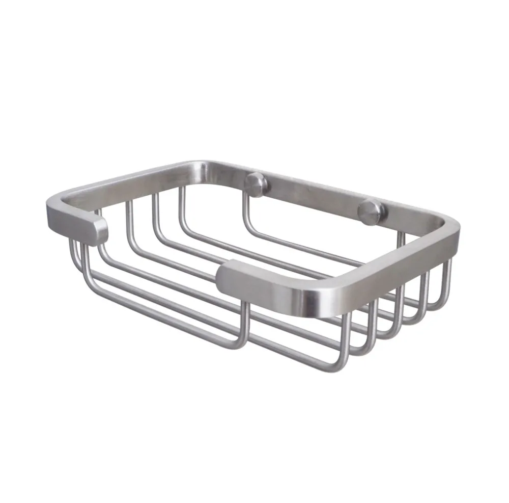 BEST Soap Dish/Holder Soap-Holder Basket Wall Mount SUS 304 Stainless Steel,Brushed Finish