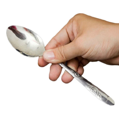 Magic Tricks Spoon Close-up Stage  Easy  Can be used repeatedly Creative Magic Props Mind Bending Spoon