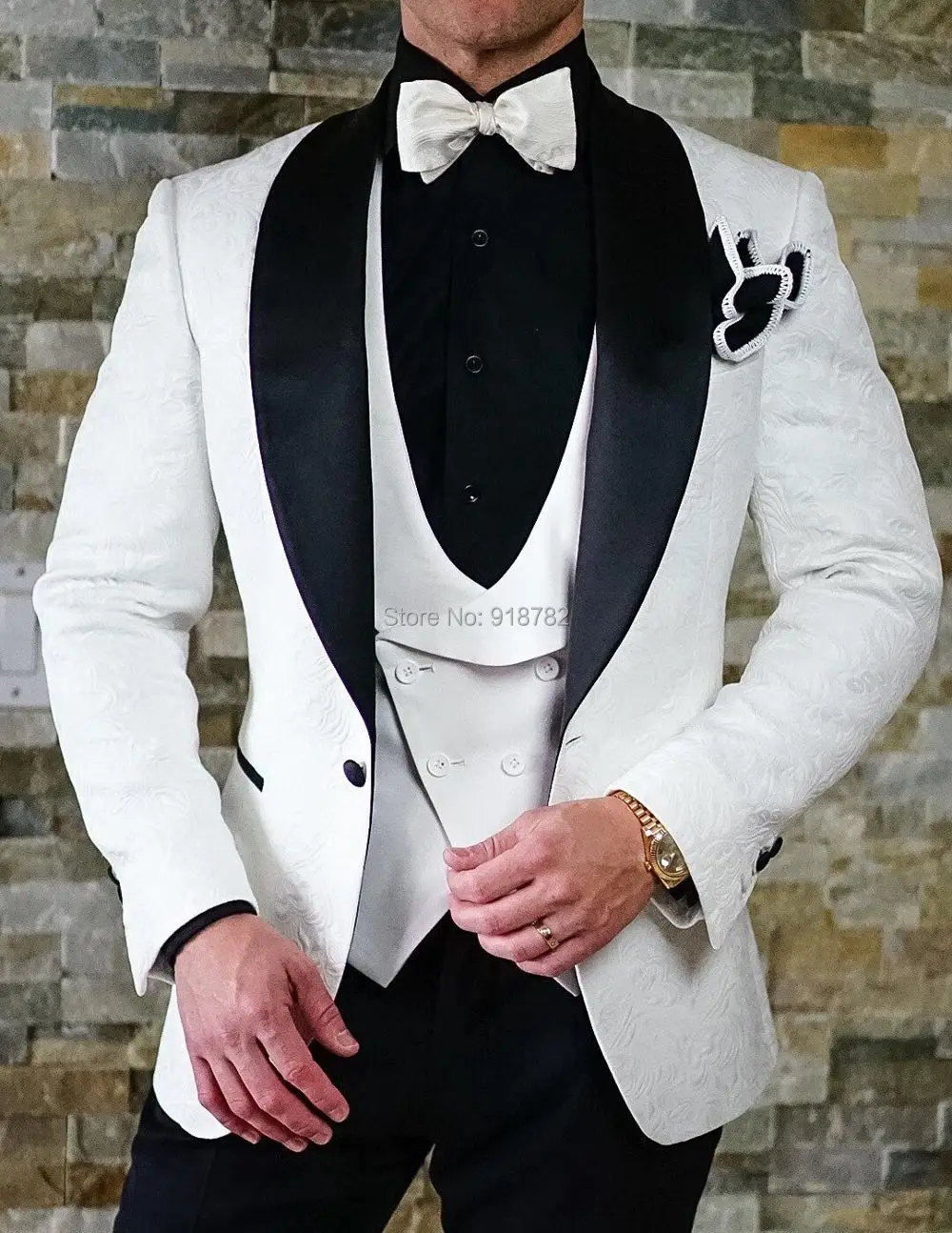 

White Wedding Groom Suit Tuxedo 2018 New Designer Fashion Formal Men Suit Costume Homme Mariage Slim Fit Ternos Masculino