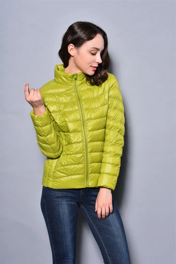 NewBang 6XL 7XL 8XL Ultra Light Down Jacket Women Stand Collar Portable Lightweight Coat Lightweight Jacket Women Coats