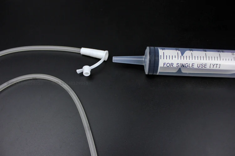 

Medical liquid medcine feeding syringe 60ML medication tool with stomach tube disposable feeding tools for the patient