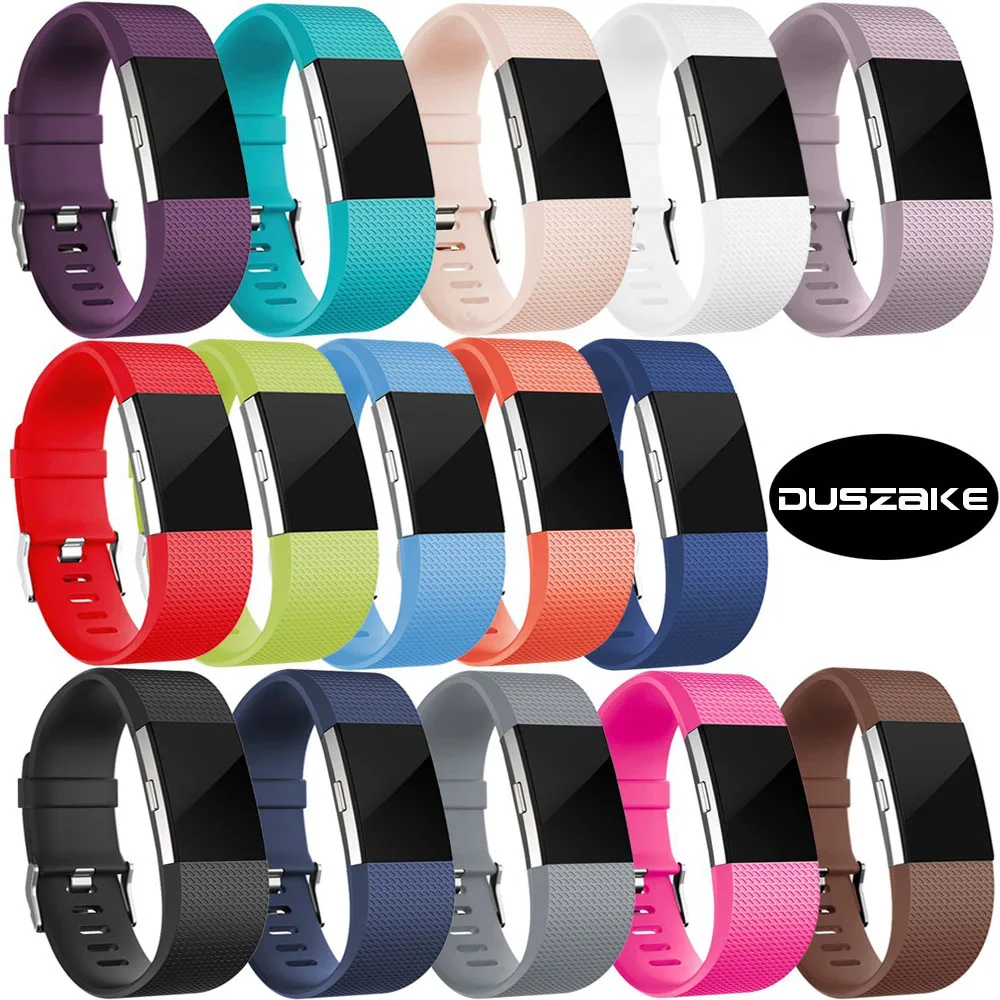 DUSZAKE аксессуары, сменный Браслет для Fitbit Charge 2, ремешок для браслета на замену, ремешок для зарядки, ремешок для часов, ремешок для зарядки, ремешок для зарядного устройства, сменный, для Fitbit Charge 2