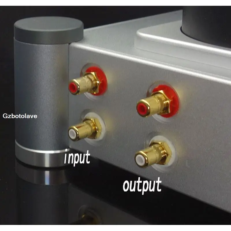 latest Hetian Ma's bile tube preamplifier 12AU7*2+12AX7*2+6Z2*2 tubes