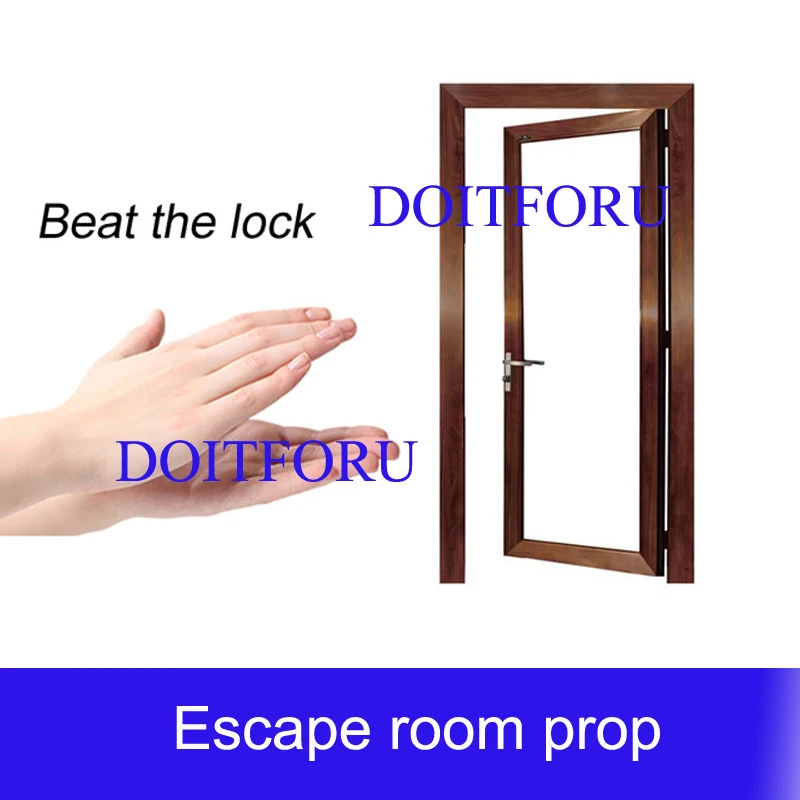 

The living chamber escapes the prop agency Beat sensor Game product props Sound control unlocking mechanism