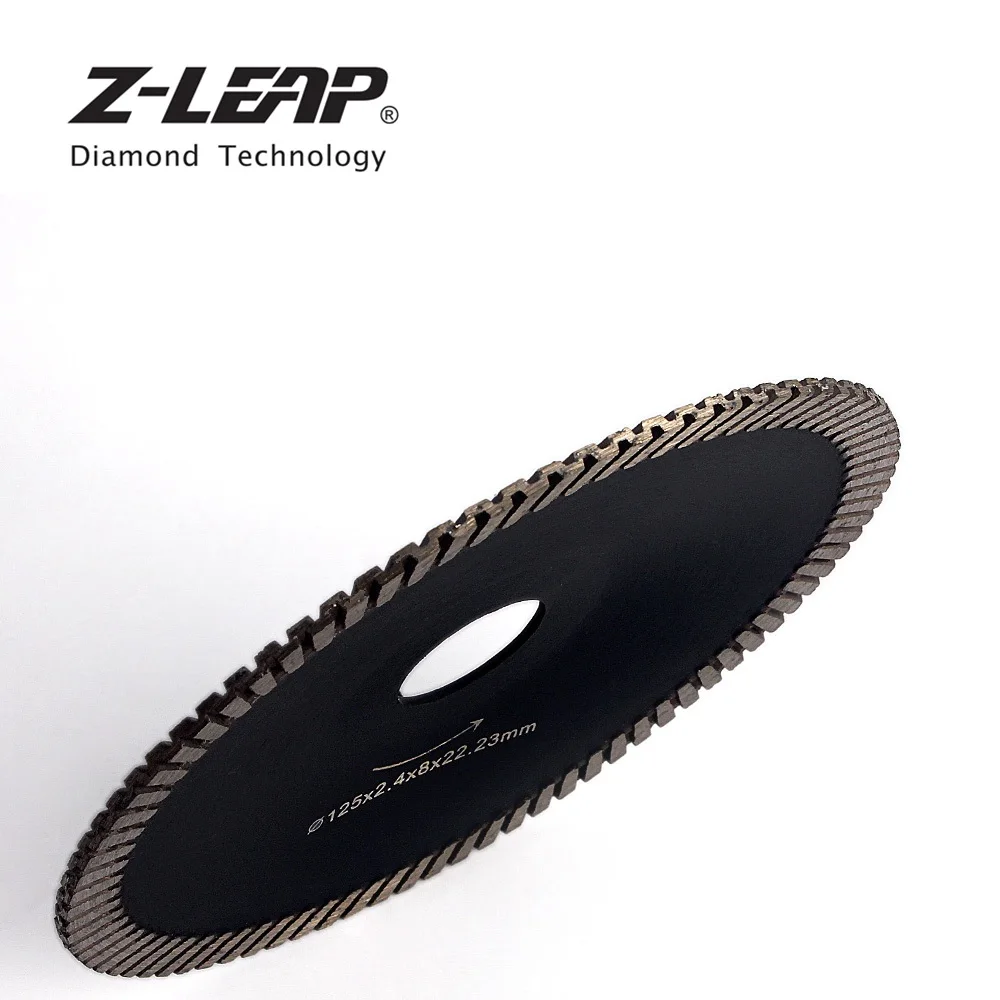 Lâmina de contorno côncava com 5 polegadas, ferramenta para disco de corte convexo para granito e concreto