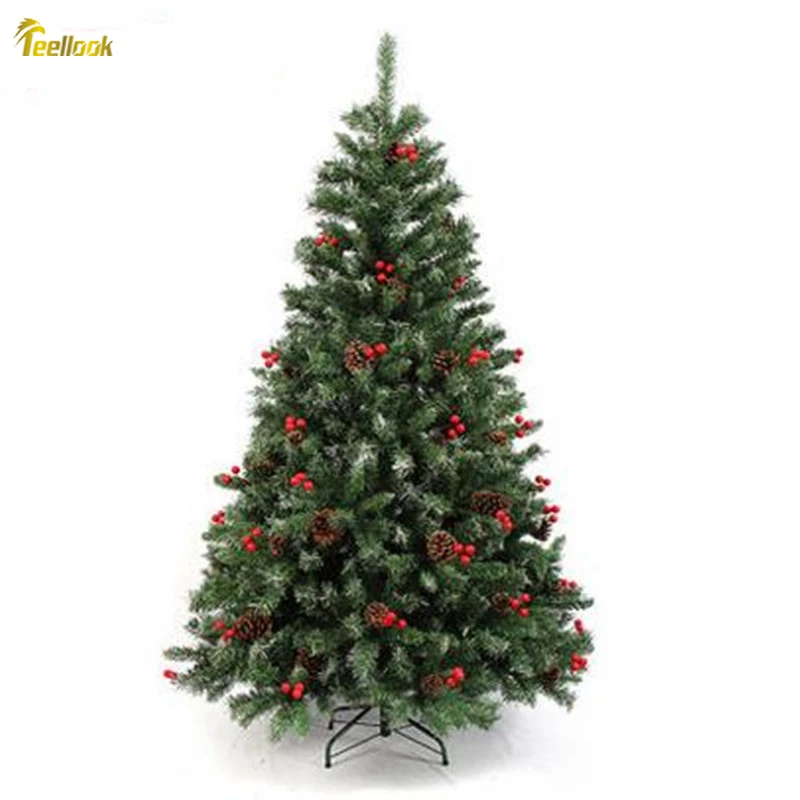 

Teellook 1.2m/4.0ms Jam Pineapple Encrypted Green Christmas Tree Christmas Home Shopping Mall Decoration