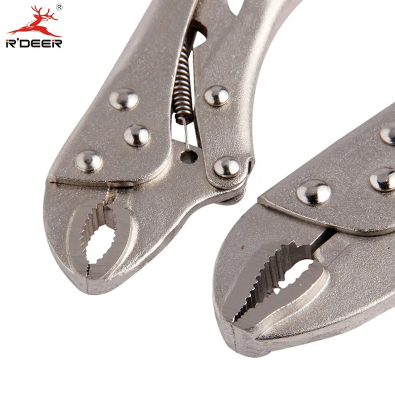 RDEER Khóa Kìm Carbon Thép 5 "6" 7 "Crimper Multitool Alicate Bầu Kìm Miệng Dây Cutter Hand Tool