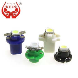 KEIN 10PCS T3 T4.2 T4.7 B8.5D B8.4 B8.4D B8.3 B8.5 Car Led Neo Wedge Instrument Panel Lamp Dash Board Blue Red Bulb Meter Lights
