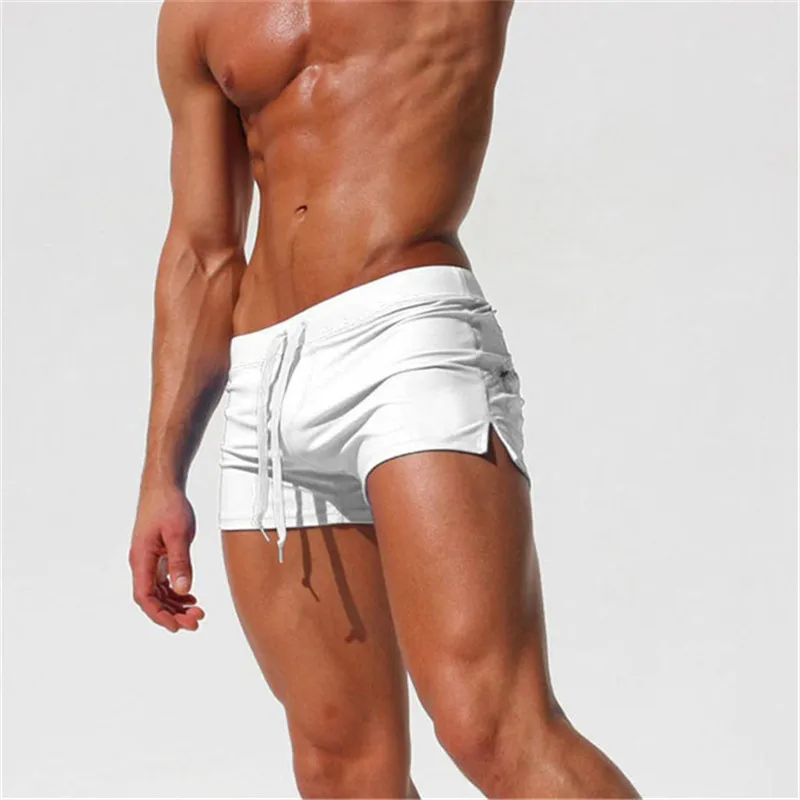 Roupa de banho masculina de verão, roupas de banho para meninos, calção boxer, calção de banho, sungas, 2023