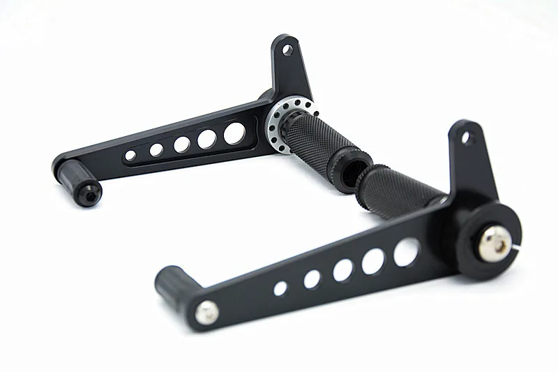 

Universal CNC Cafe Racer Footpegs Footrest Rearsets Black