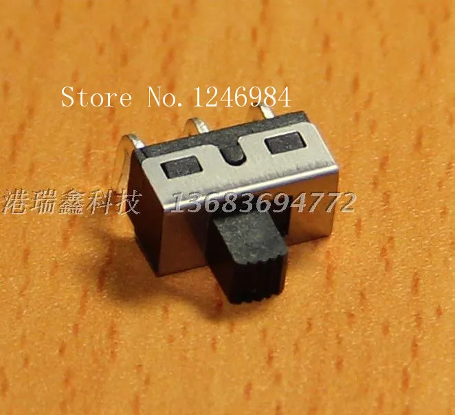 [SA]High quality small curved legs toggle switch slide switch 4.7 spacing DC DC Power Switch SS-12D06--200pcs/lot