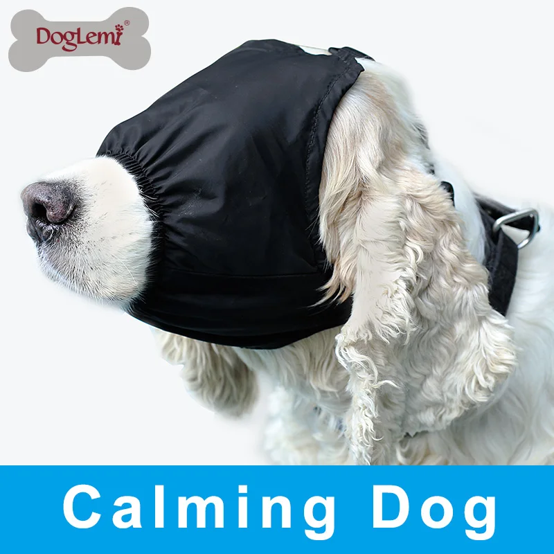 

Dogs Eye Mask Anti Shade Relief Stress Relax Pet Anxiety Nylon Dog Collar Mask for Dogs Pet Dog Accessories halsband hond