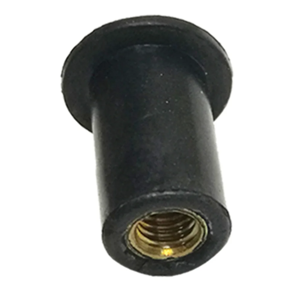 6/12pcs M5 Kayak Rubber Well Nuts Blind Fastener Rivet Fishing Kayak Accessories Nuts Windscreen Wellnuts
