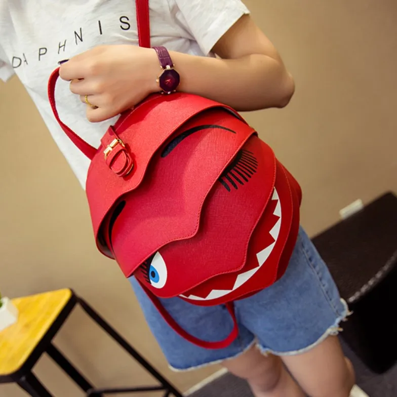 New Arrival Unique Brand Women Shoulder Bags Summer Personality Cute Funny Bag Europe and America Style Backpacks For Girls 137