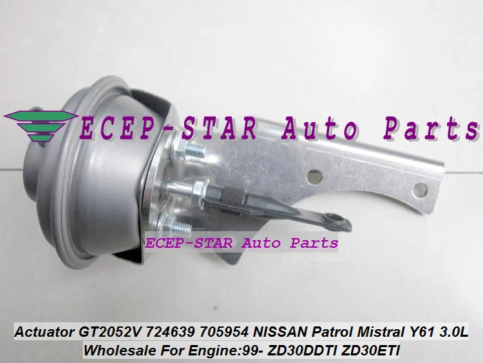 ww Turbo Wastegate Actuator GT2052V 724639-5006S 724639 705954 Turbocharger For NISSAN Patrol Mistral Y61 ZD30DDTI ZD30ETI 3.0L