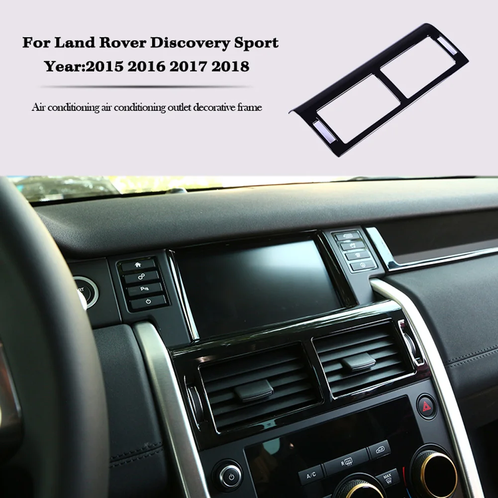 New! For Land Rover Discovery Sport 2015 2016 2017 2018 Car Luxury Entire Interior Moldings Gloss Black Full Kit Car Accessories