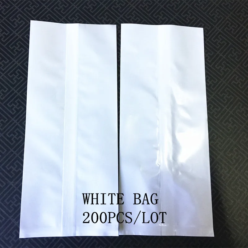 New Style White Colour BOPP Ice Cream Package Bag Plastic Popsicle Packing Pouch Chocolate Wrapping Bag 8*19cm 200pcs
