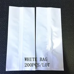 New Style White Colour BOPP Ice Cream Package Bag Plastic Popsicle Packing Pouch Chocolate Wrapping Bag 8*19cm 200pcs