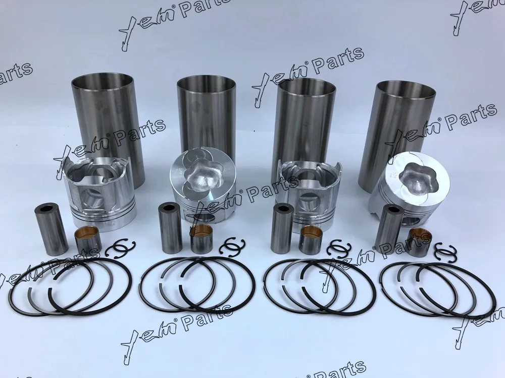 

For Yanmar engine parts 4TNE100 4TN100 liner kit piston + piston ring + cylinder liner