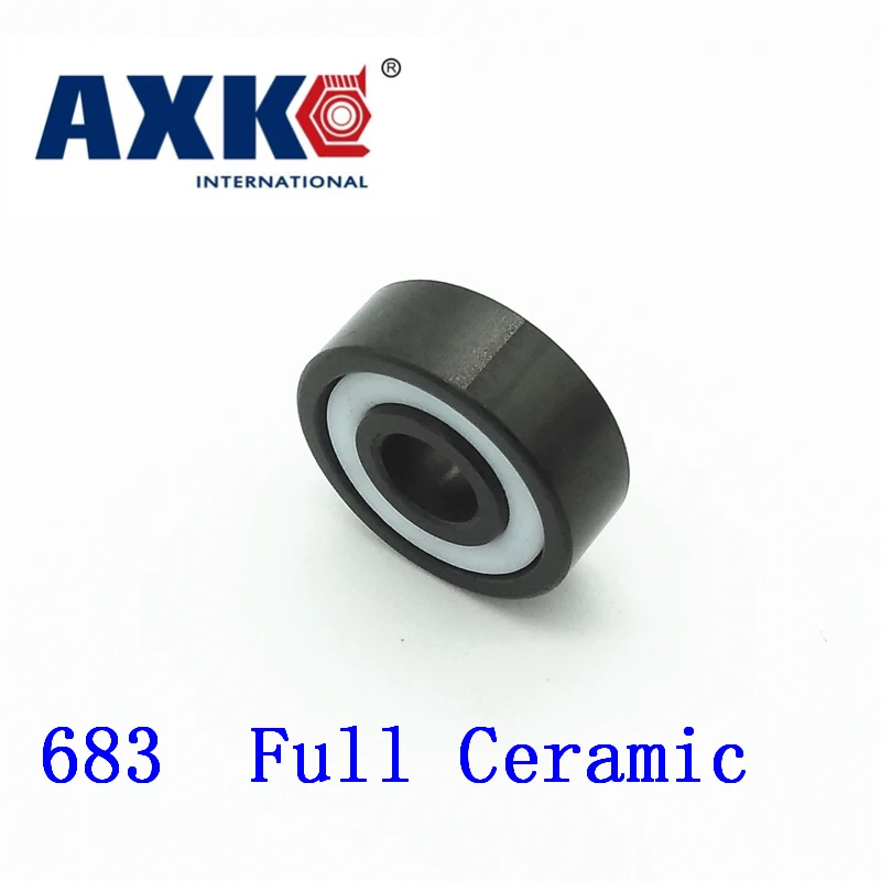 2023 Promotion New Thrust Bearing Rodamientos Rolamentos Axk 683 Full Ceramic Si3n4 3x7x2 3mm/7mm/2mm Ball Bearing