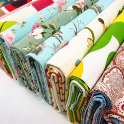 240cm Printed Cotton Tablecloth Canvas Fabric Thick Diy Sewing Curtain Pillowcase Sheets Sofa Patchwork Cloth Home Textiles
