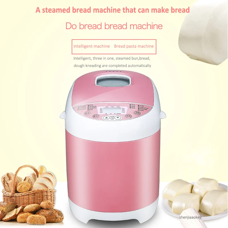Многофункциональная хлебопечка на пару, RTBR-205, 3 цвета, хлебопечка, 15 ч таймер, 14 меню, домашний тостер, 1 шт.