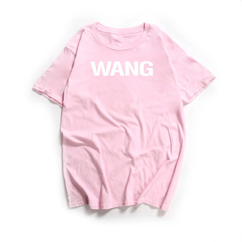 2023 Summer Style T Shirt Got7 Jackson Team Wang Letter Print O-Neck Short Sleeve T-Shirt Men Kpop Unisex Loose Cotton Tee Tops