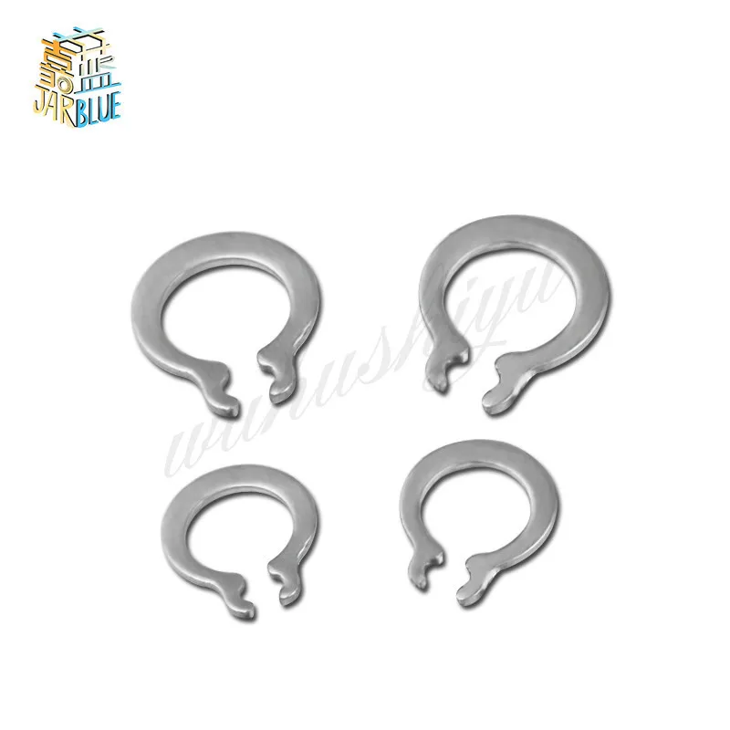 50Pcs 3mm 4mm 5mm 6mm 8mm GB894 rondella tipo zucca anello elastico in acciaio inossidabile tipo C anello elastico esterno anello elastico
