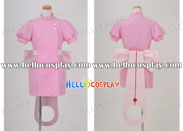 

Macross Frontier The Movie The Wings of Goodbye Cosplay Sheryl Nome Nurse Costume H008