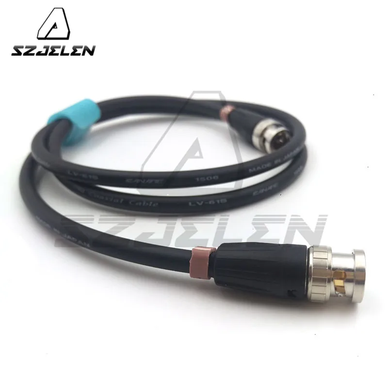 Imagem -02 - Hd-sdi Video Cabo Coaxial Neutrik Bnc Plug para Bnc Cabo Canare Lv61s 75 Ohm Bnc Comprimento do Cabo 1m 12g