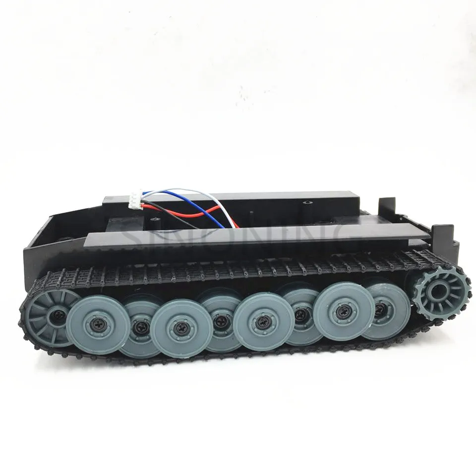 Free shipping Economy 2WD German Tiger tank Robot chassis 1:32  arduino KIT Raspberry Pi DIY Large inventory