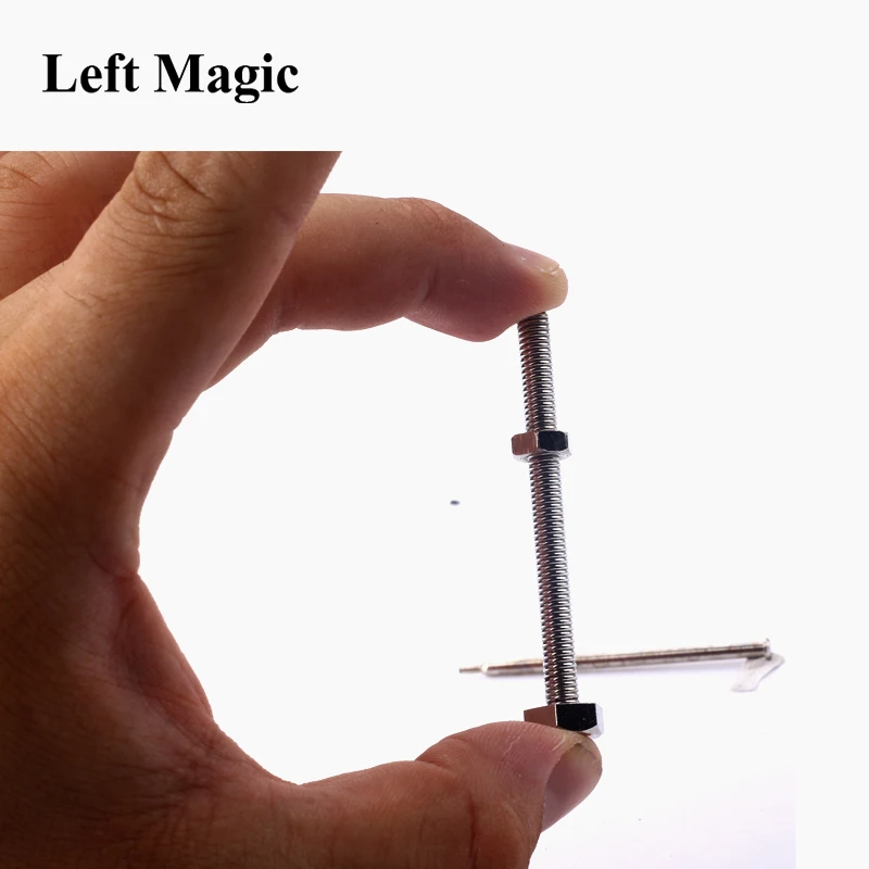 Strong Man Bending Screw Magic Tricks Close Up Street Magic Props Mentalism Professional For Magician Stage Magic Magic Toy 8041
