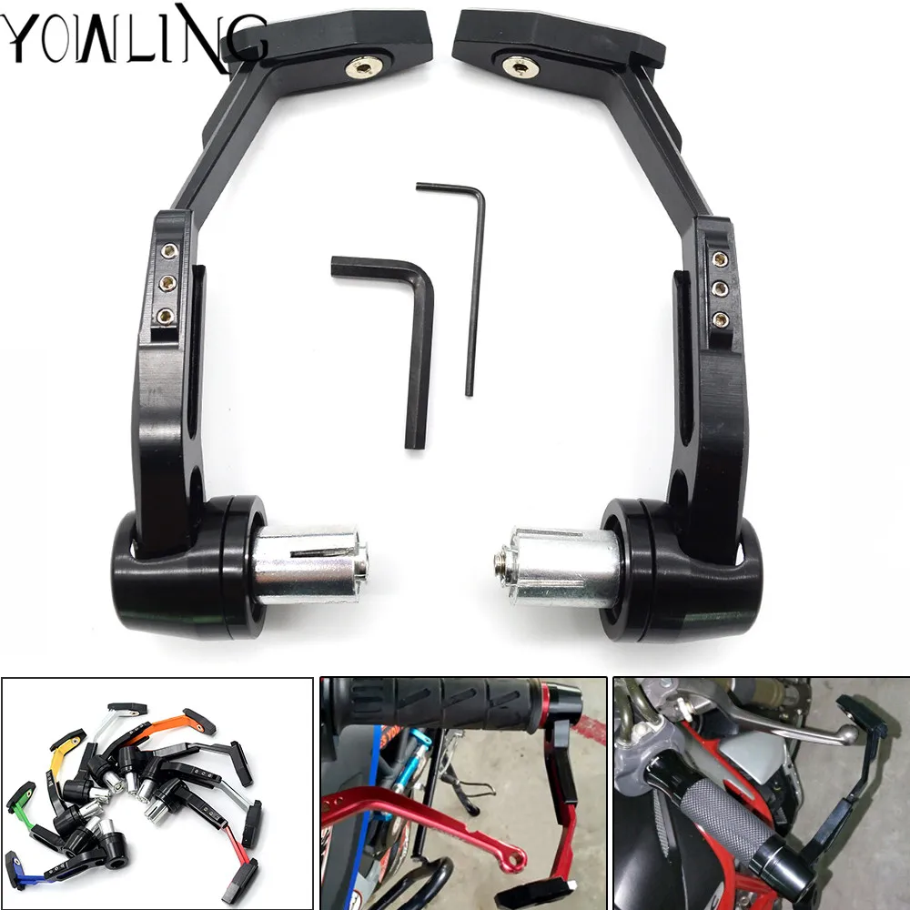 

7/8" Motorcycle Handle Bar Grips Guard Brake Clutch Levers Guard Protector For SUZUKI GSXR1000 K7 GSXR 1000 GSX R1000 GSXR-1000