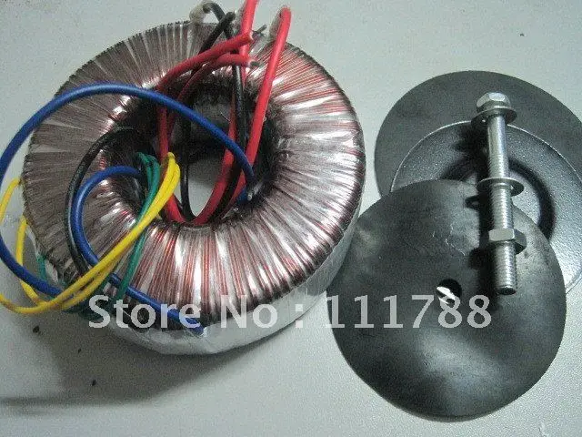 300W 220V Toroid Transformer For AMP 28V-0-28V 12V*2+6V